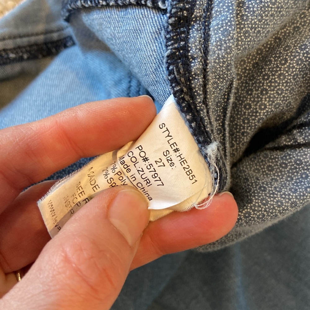 Anthropologie Level 99 Tanya high rise flare jeans size 27 - Picture 5 of 5